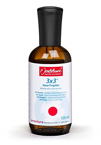 P. Jentschura 3x3 Tonikum, Haare wachsen lassen, basische Haar- und Kopfhautpflege gegen Haarausfall